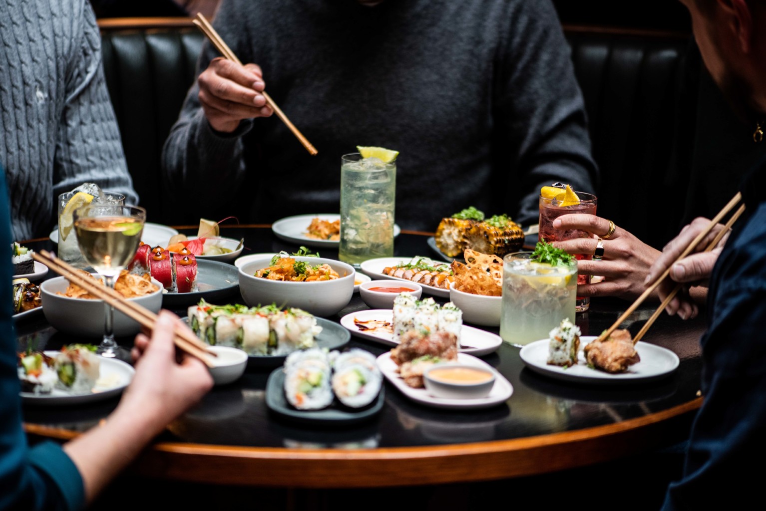 Food at Apothecary Izakaya Shoreditch