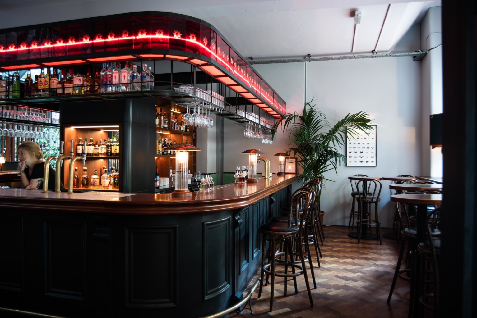 Bar at Apothecary Izakaya Shoreditch