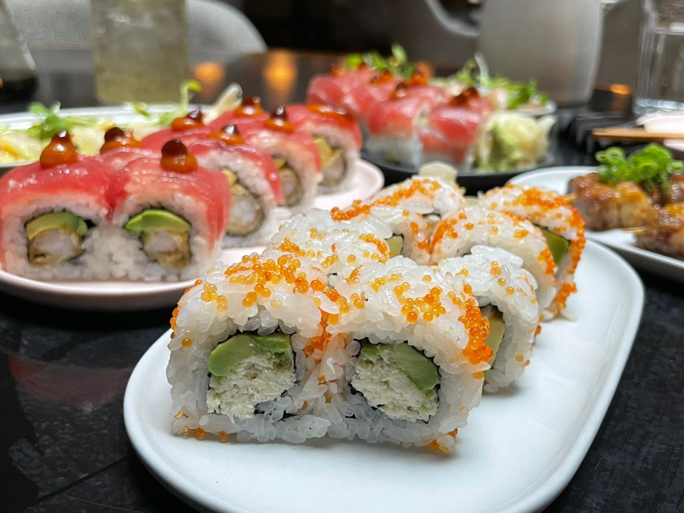 Cornish Crab Sushi Roll at Apothecary Izakaya Shoreditch