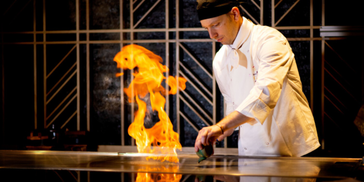 Ginza St. James's Chef in Action