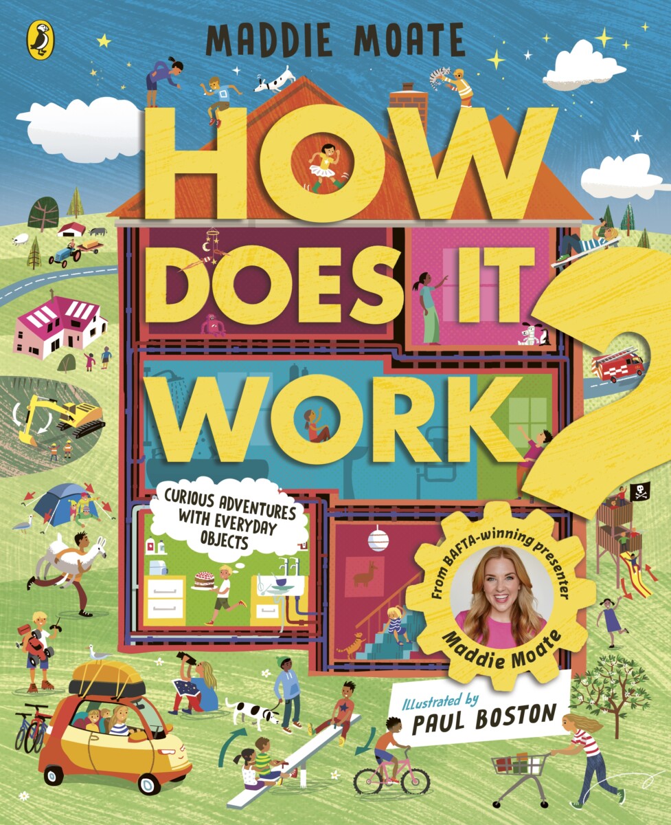 Cover of How Does it Work? by Maddie Moate, a children's book by Puffin Books