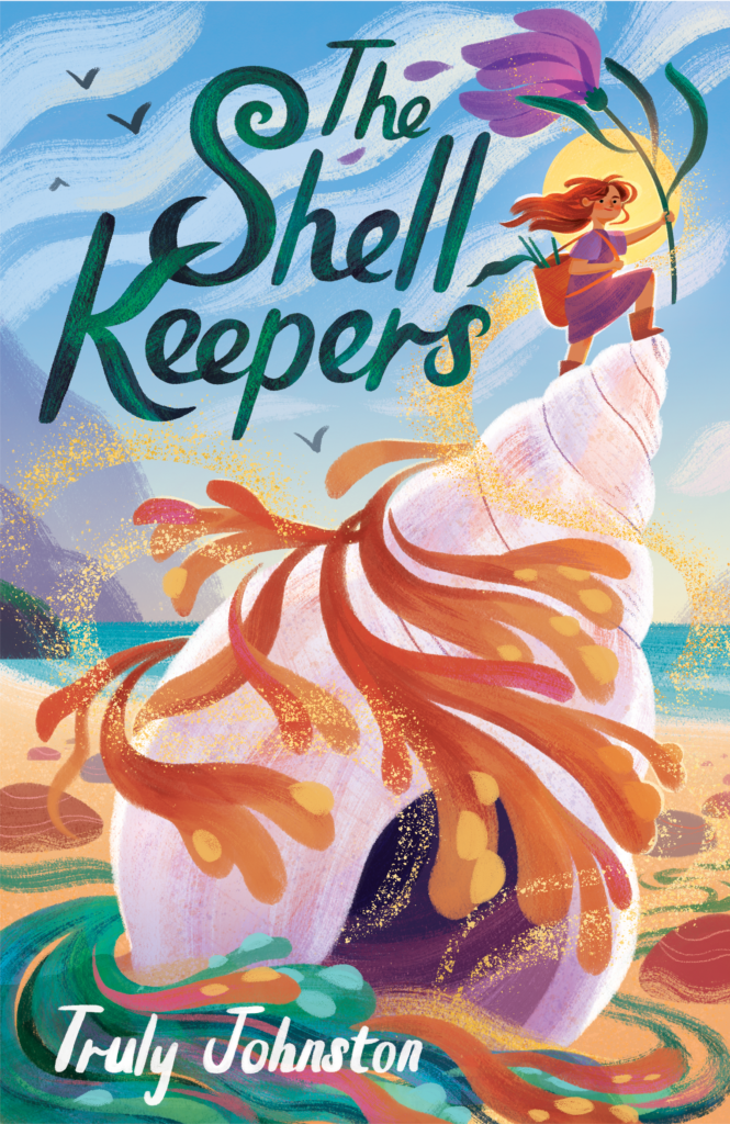 Cover of The Shell Keepers, a children's book published by Chicken House
