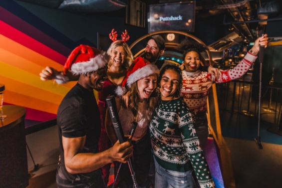Swing into the Festive Season at Puttshack