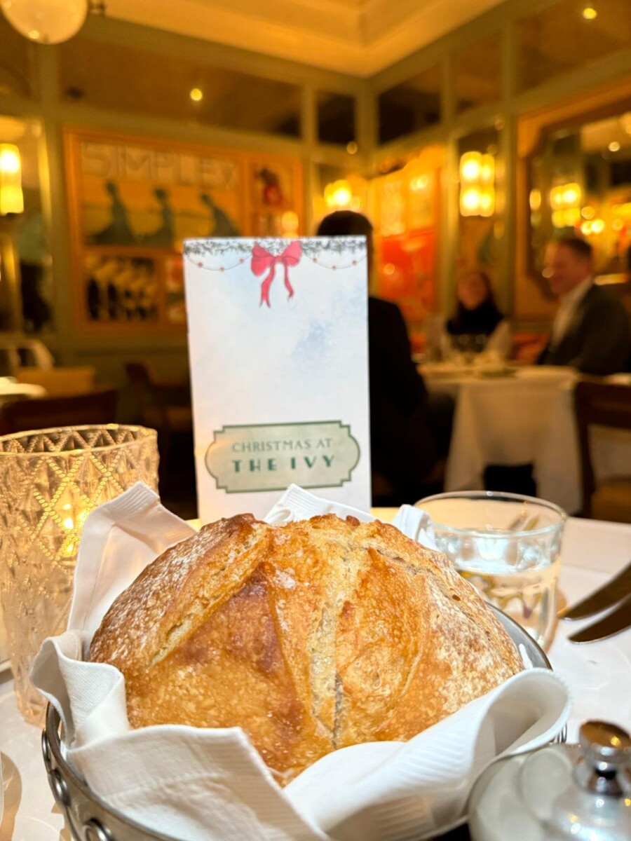 Sourdough Bread at The Ivy Cafe Marylebone