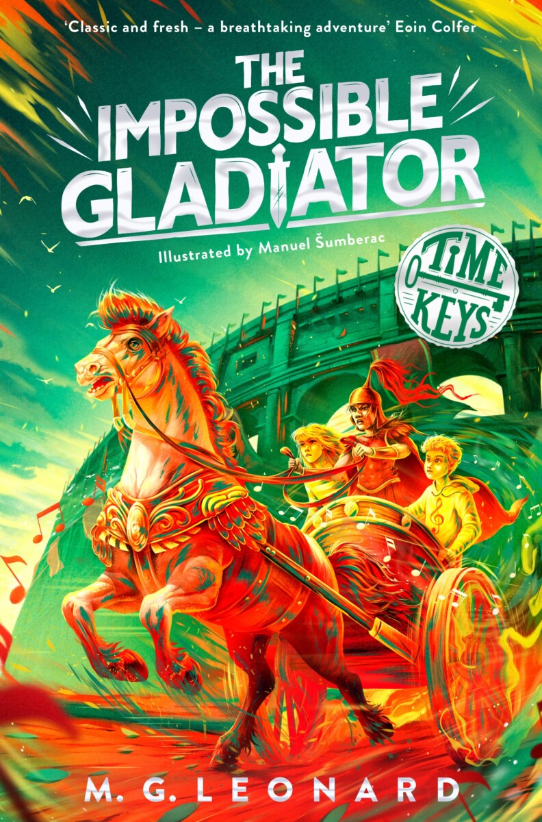 Time Keys: The Impossible Gladiator Book Cover