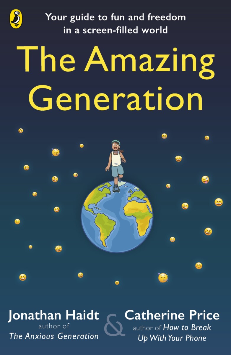 Cover of The Amazing Generation by Jonathan Haidt for ages 8+